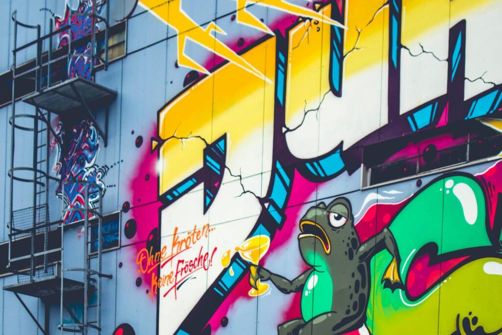 image of graffti on wall