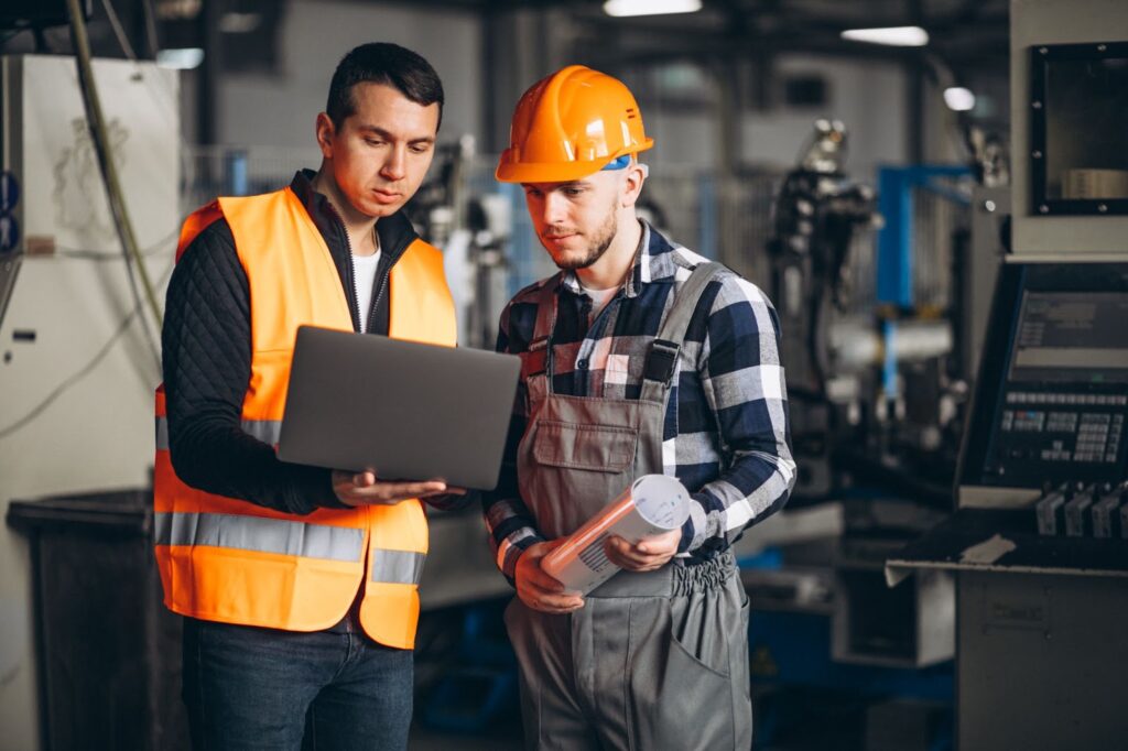 factory workers